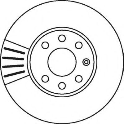 BENDIX - 562069BC - Тормозной диск