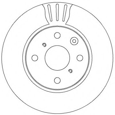 BENDIX - 562311BC - Тормозной диск