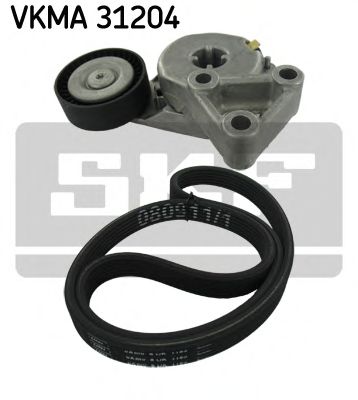 SKF - VKMA 31204 - Поликлиновой ременный комплект (Ременный привод)