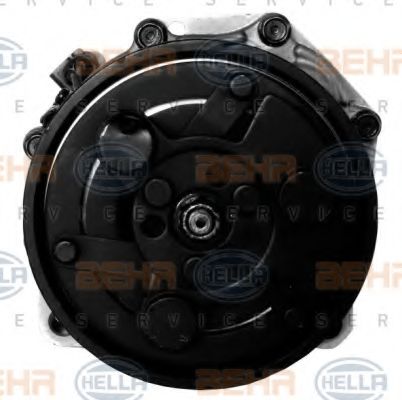 HELLA - 8FK 351 127-881 - Компрессор, кондиционер (Кондиционер)