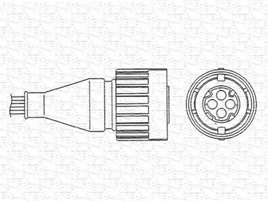 MAGNETI MARELLI - 460000209010 - Лямбда-зонд (Приготовление смеси)