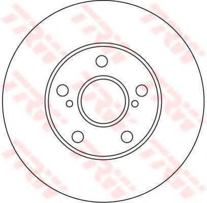 TRW - DF4412 - Тормозной диск