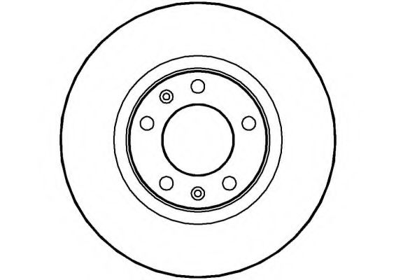 NATIONAL - NBD396 - Тормозной диск (Тормозная система)