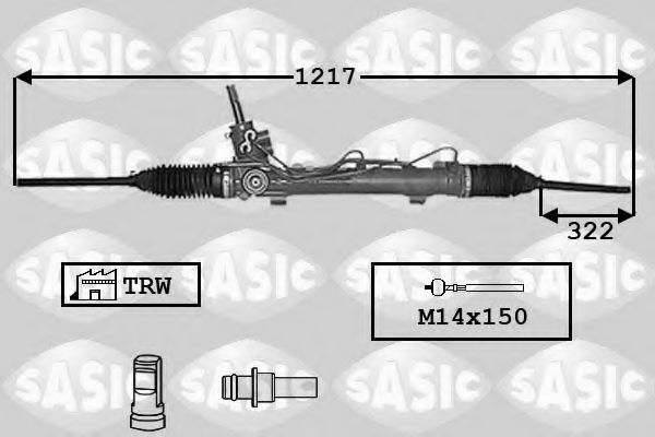 SASIC - 7006019 - Рулевой механизм (Рулевое управление)