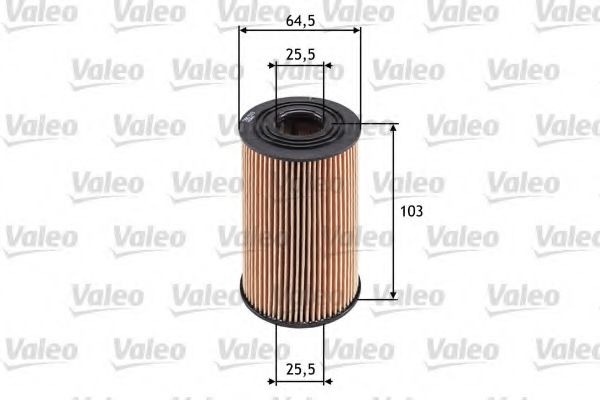 VALEO - 586533 - Масляный фильтр (Смазывание)