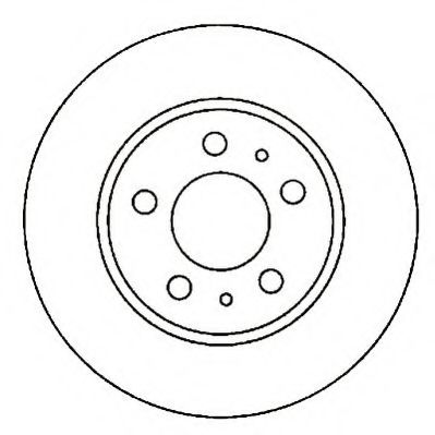 JURID - 561443J - Тормозной диск (Тормозная система)