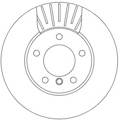 BENDIX - 562317B - Тормозной диск