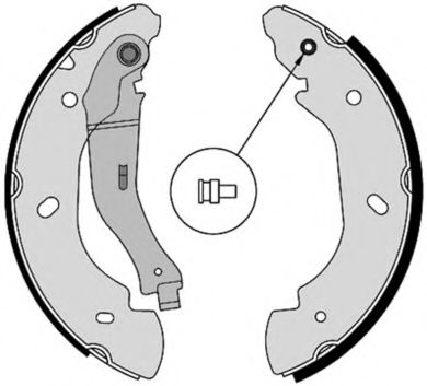 BREMBO - S 24 538 - Комплект тормозных колодок (Тормозная система)