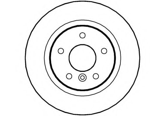 NATIONAL - NBD810 - Тормозной диск (Тормозная система)