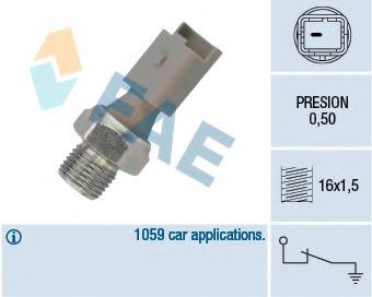 FAE - 12640 - Датчик давления масла (Смазывание)