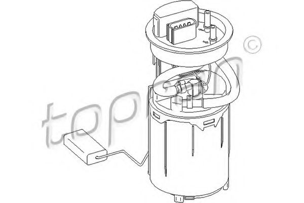 TOPRAN - 110 581 - Элемент системы питания (Система подачи топлива)