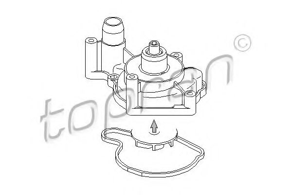 TOPRAN - 113 133 - Водяной насос (Охлаждение)