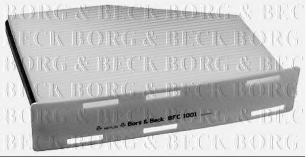 BORG & BECK - BFC1001 - Фильтр, воздух во внутренном пространстве (Отопление / вентиляция)