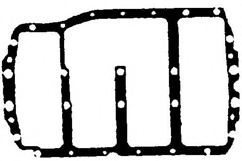 BGA - OP1351 - Прокладка, масляный поддон (Смазывание)