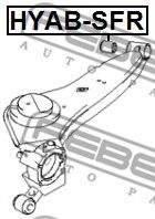 FEBEST - HYAB-SFR - Подвеска, рычаг независимой подвески колеса (Подвеска колеса)