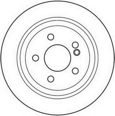 JURID - 562102JC - Тормозной диск (Тормозная система)
