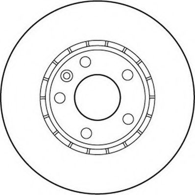 JURID - 562241J - Тормозной диск (Тормозная система)