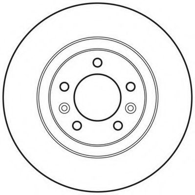 JURID - 562762JC - Тормозной диск (Тормозная система)