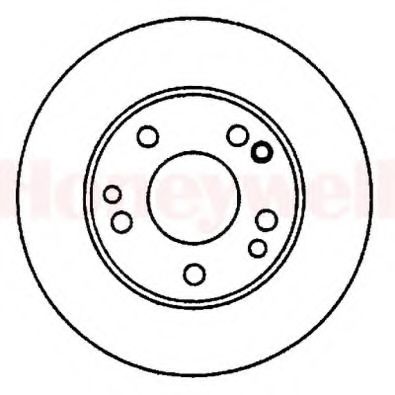 BENDIX - 561875B - Тормозной диск