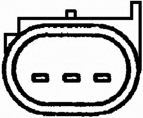 HELLA - 6PU 009 121-681 - Датчик частоты вращения, управление двигателем (Приготовление смеси)