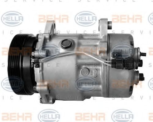 HELLA - 8FK 351 127-011 - Компрессор, кондиционер (Кондиционер)