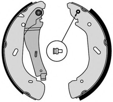 BREMBO - S 56 513 - Комплект тормозных колодок (Тормозная система)