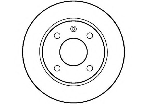 NATIONAL - NBD013 - Тормозной диск (Тормозная система)