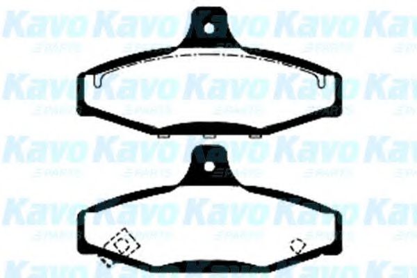 KAVO PARTS - BP-7501 - Комплект тормозных колодок, дисковый тормоз (Тормозная система)