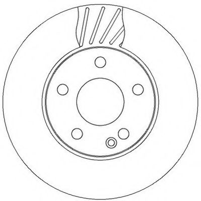 JURID - 562312JC - Тормозной диск (Тормозная система)