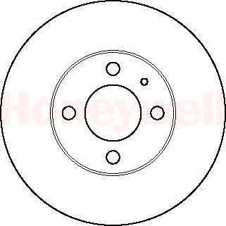 BENDIX - 561358B - Тормозной диск