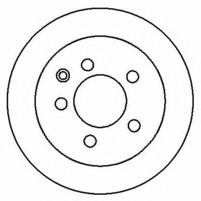 BENDIX - 562280B - Тормозной диск