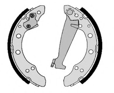 BREMBO - S 85 508 - Комплект тормозных колодок (Тормозная система)