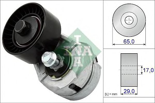 INA - 534 0109 20 - Натяжная планка, поликлиновой ремень (Ременный привод)