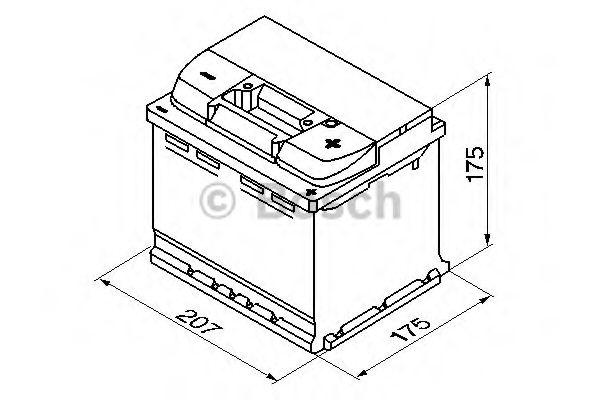 BOSCH - 0 092 S40 010 - Стартерная аккумуляторная батарея (Система стартера)