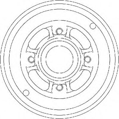 JURID - 329224J - Тормозной барабан (Тормозная система)