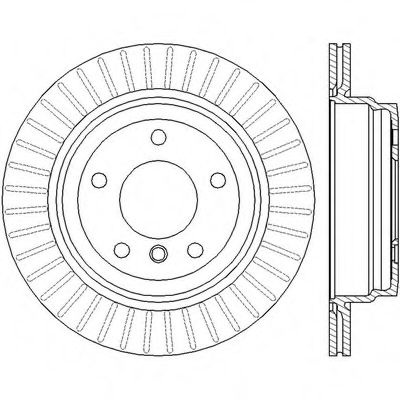 BENDIX - 562442BC - Тормозной диск