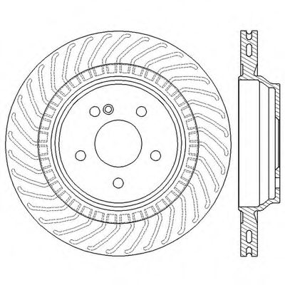 BENDIX - 562568BC - Тормозной диск