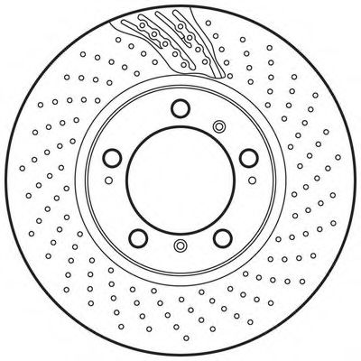 BENDIX - 562669BC - Тормозной диск