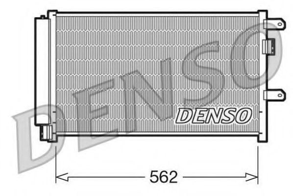 DENSO - DCN12003 - Конденсатор, кондиционер (Кондиционер)