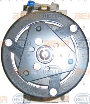 BEHR HELLA SERVICE - 8FK 351 134-591 - Компрессор, кондиционер (Кондиционер)