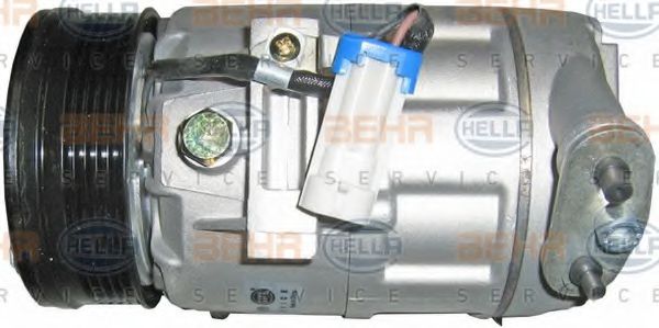 BEHR HELLA SERVICE - 8FK 351 134-591 - Компрессор, кондиционер (Кондиционер)