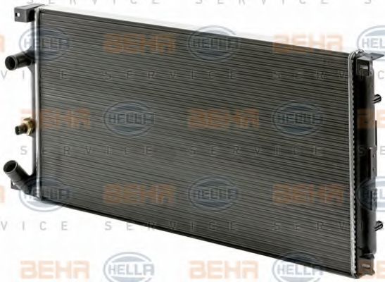 BEHR HELLA SERVICE - 8MK 376 700-651 - Радиатор, охлаждение двигателя (Охлаждение)