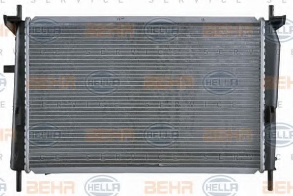 BEHR HELLA SERVICE - 8MK 376 720-311 - Радиатор, охлаждение двигателя (Охлаждение)