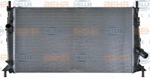 BEHR HELLA SERVICE - 8MK 376 764-261 - Радиатор, охлаждение двигателя (Охлаждение)