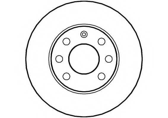 NATIONAL - NBD005 - Тормозной диск (Тормозная система)