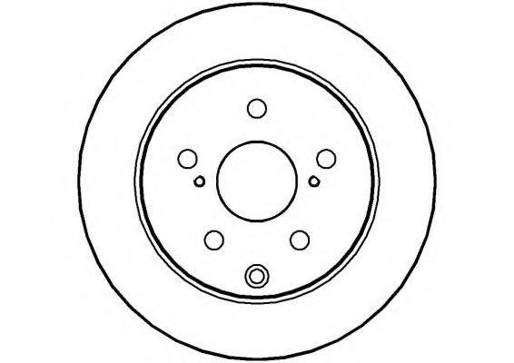 NATIONAL - NBD1456 - Тормозной диск (Тормозная система)