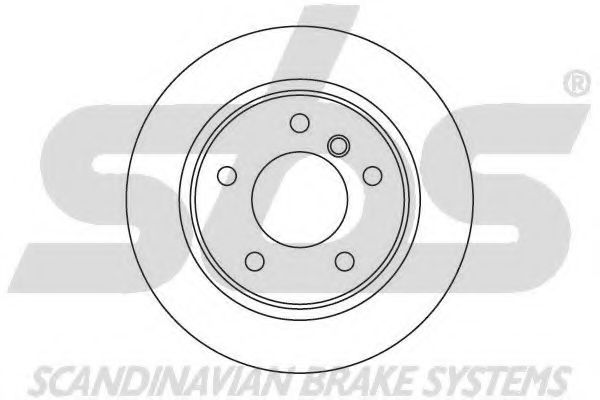 SBS - 1815201546 - Тормозной диск (Тормозная система)