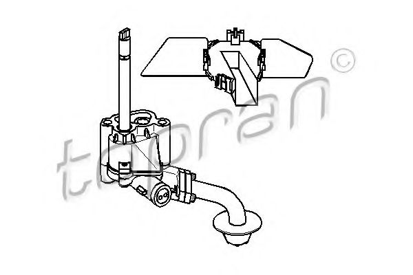 TOPRAN - 101 443 - Масляный насос (Смазывание)