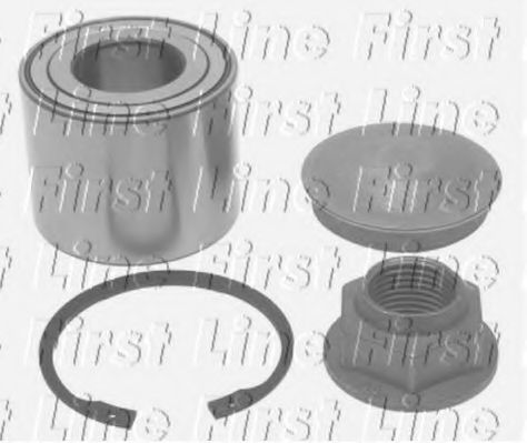 FIRST LINE - FBK1140 - Комплект подшипника ступицы колеса (Подвеска колеса)