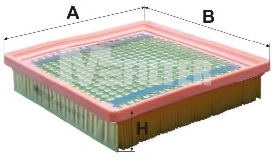 MFILTER - K 467 - Воздушный фильтр (Система подачи воздуха)